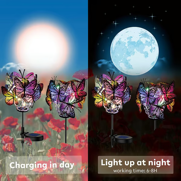 🦋Solar Butterfly Stake Lights 🦋