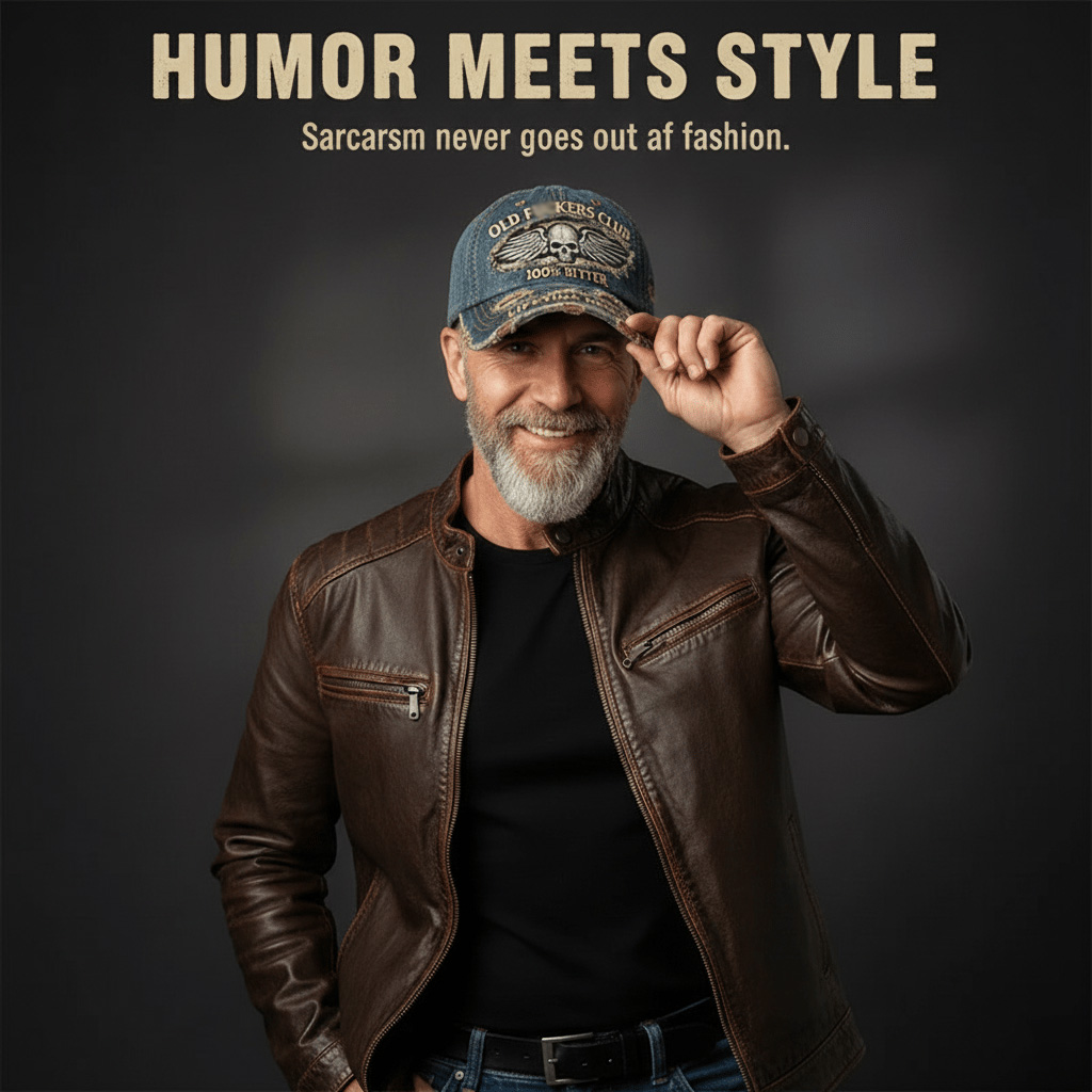 🧢The Old F*ckers Club Vintage Baseball Cap