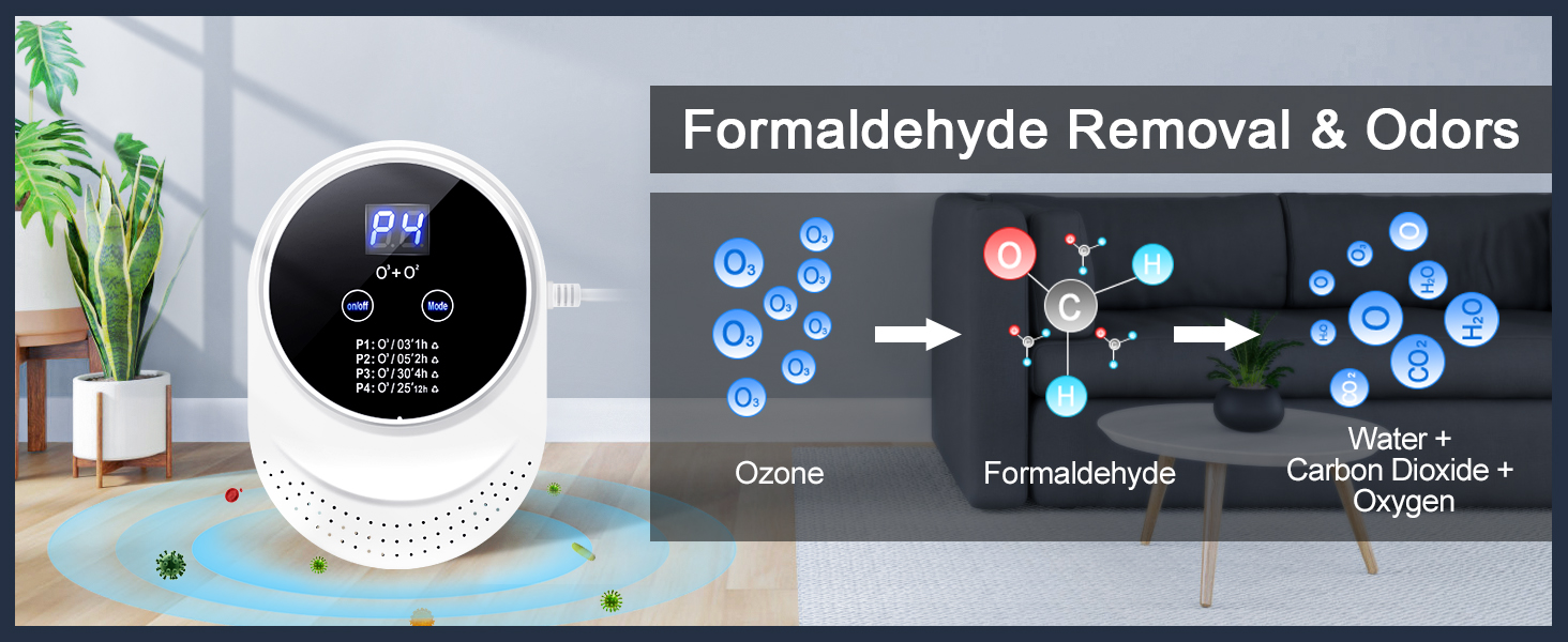 ozone odor eliminator