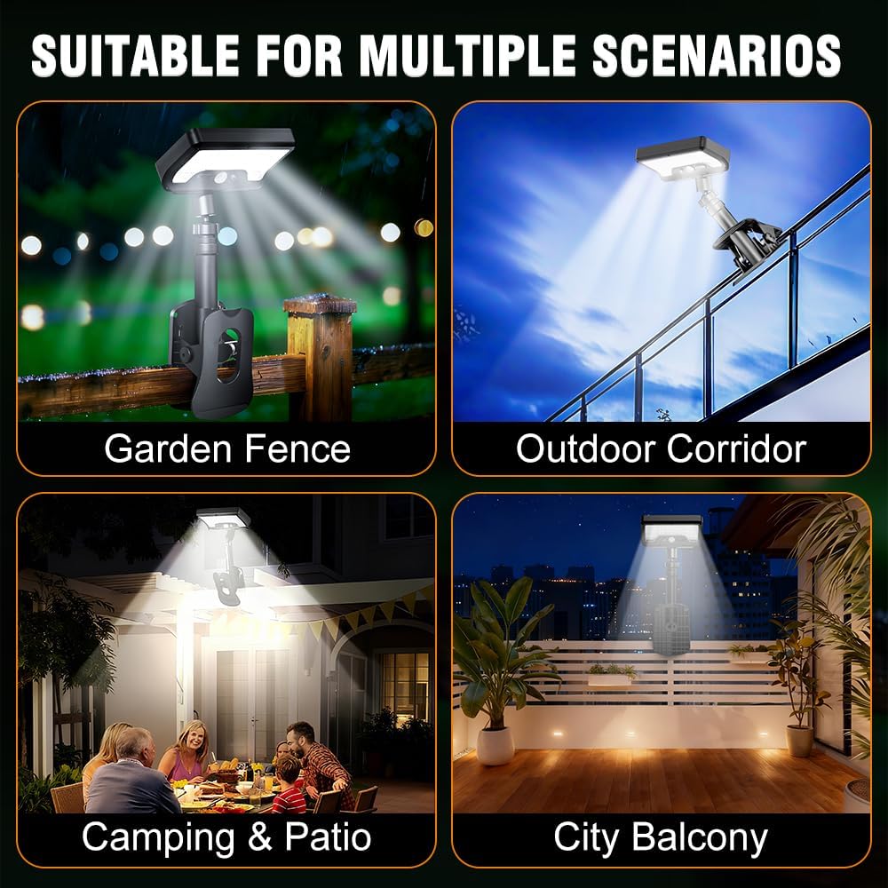 Outdoor Solar Motion-Activated Light