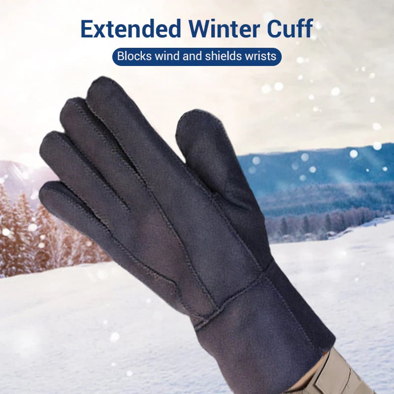🎉50% OFF🎉Warm Soft Lined Gloves With Extended Cuff