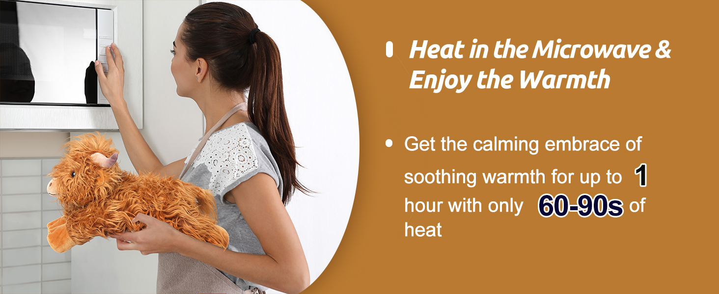 微波炉毛绒玩具