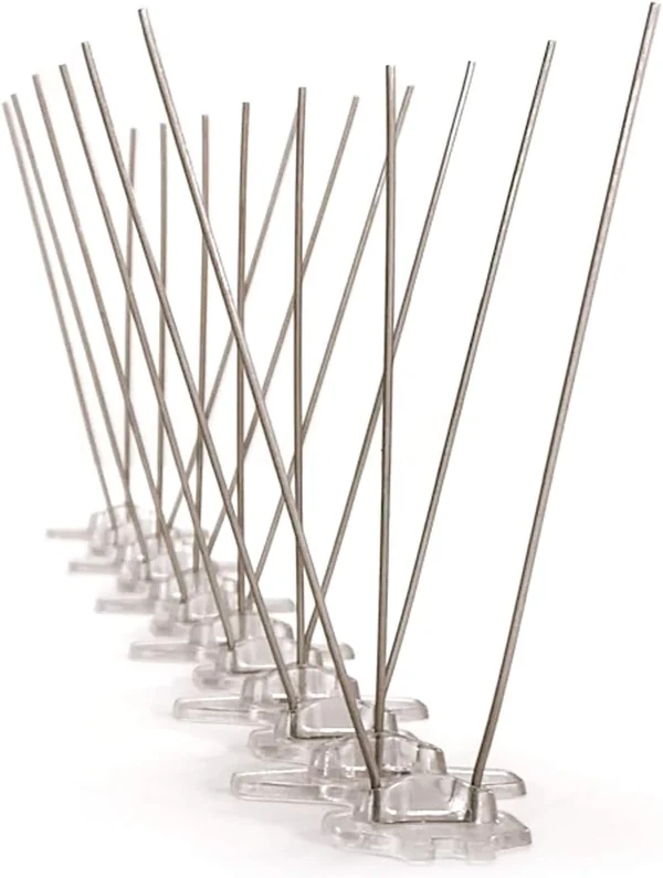 🔥Last Day Promotion-49% OFF🔥12pcs / Box Narrow Stainless Steel Bird Spikes-100% Bird-Proof