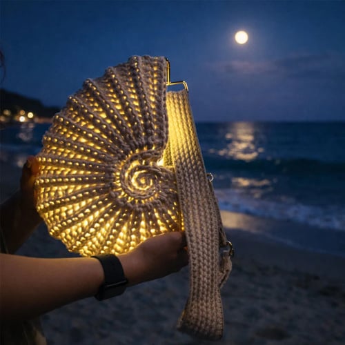 🐚2026 Radiant Nautilus Shell Bag - Carry the Magic of the Deep Blue
