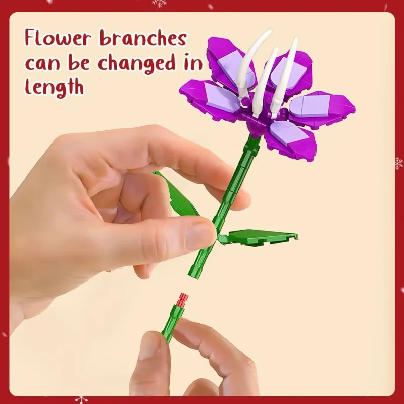 24 Day Spring Bloom Flower Bouquet Advent Calendar