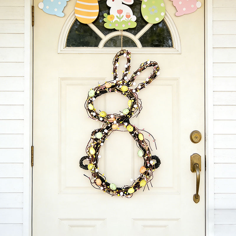 🐣🌸 Easter Wreath – Spring Front Door & Home Decor 🎀✨