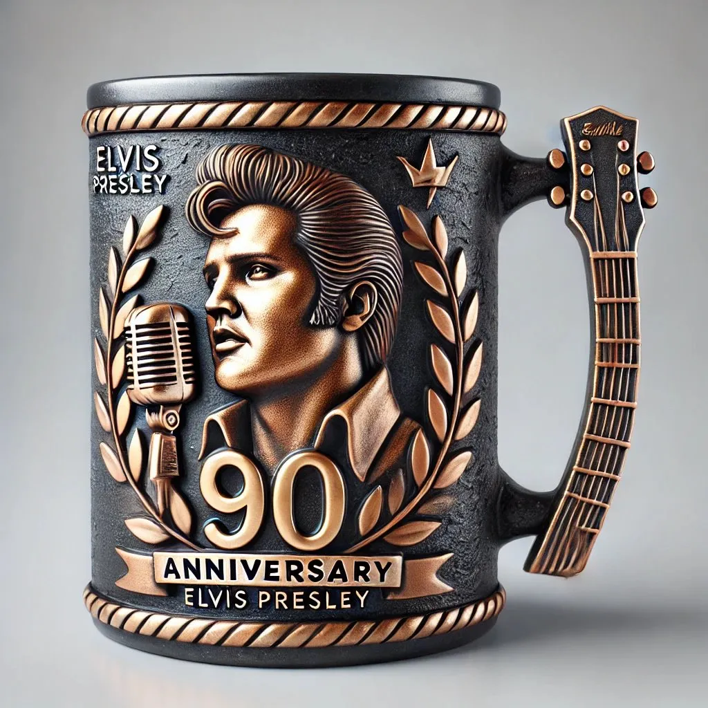 🔥Limited Edition🎁Elvis Presley 90th Anniversary Mug