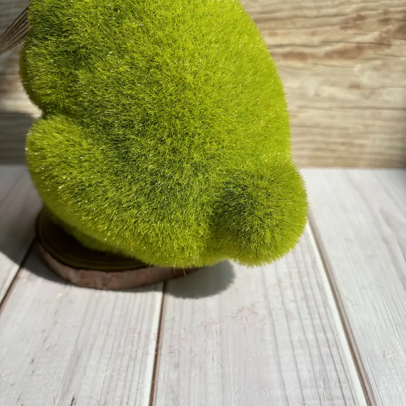 Green Moss Bunnies for Easter Decor