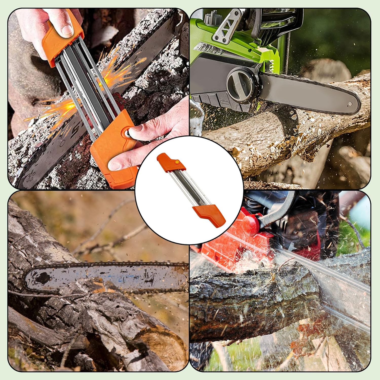 2 in 1 Chain Saw Sharpener Tool 