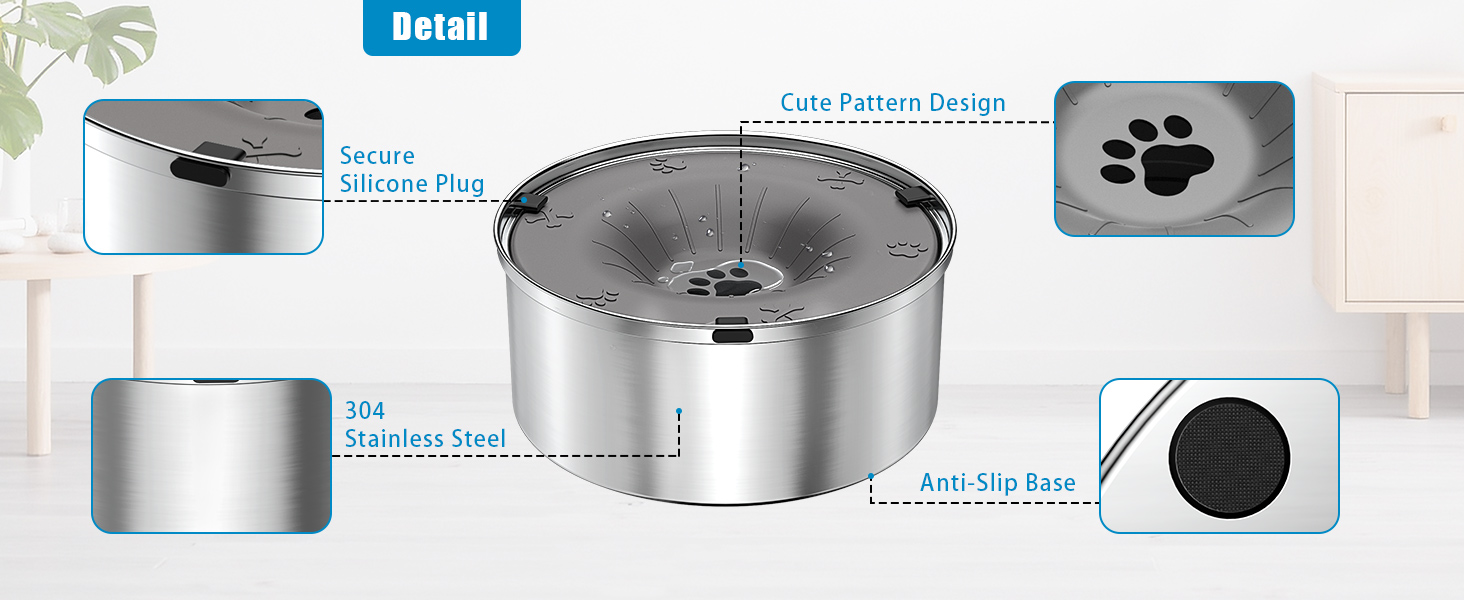 slow drinking dog water bowl