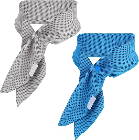 2 Pack Cooling Neck Wraps With Long Lasting Gel
