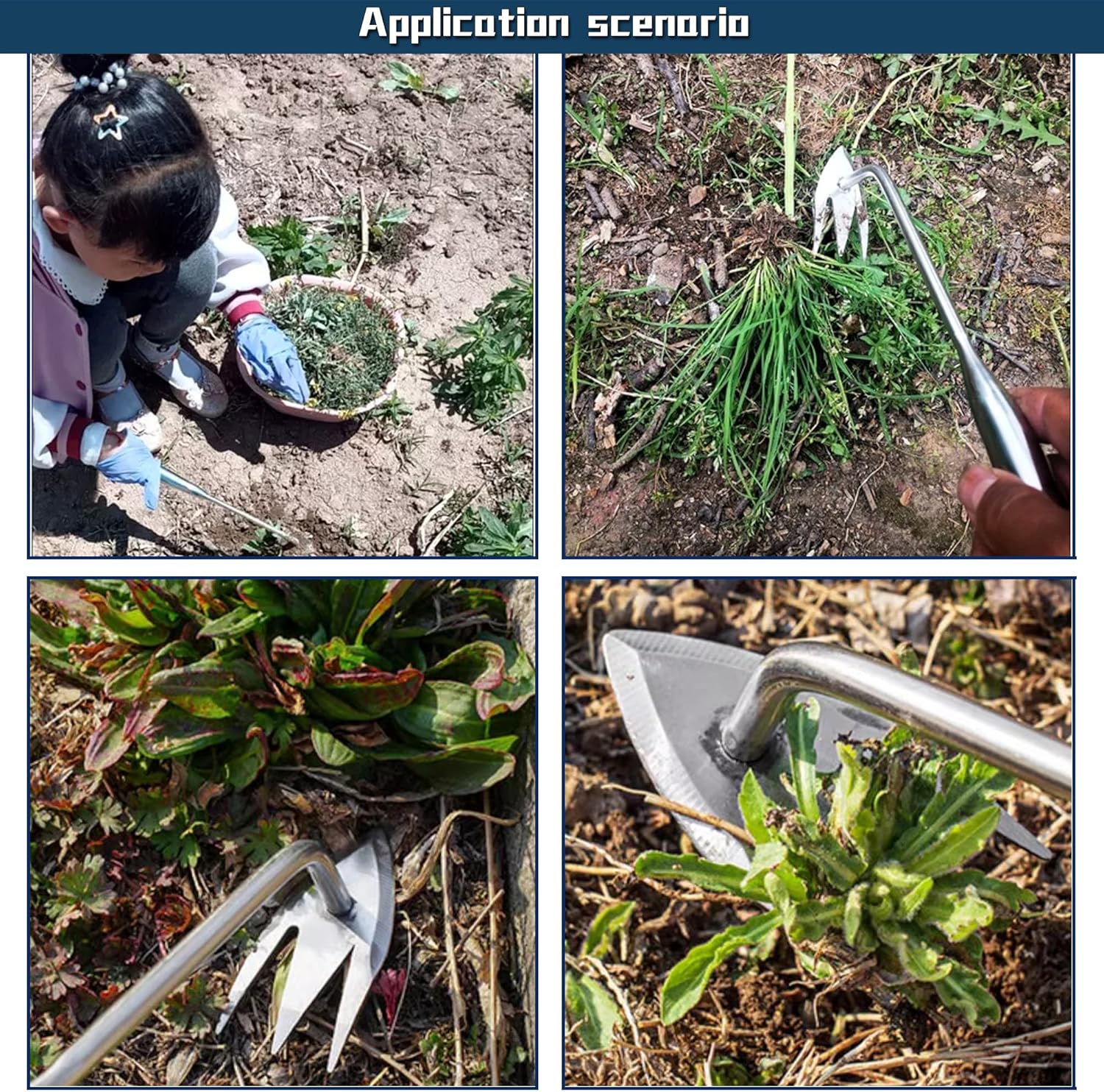 2025 New 3-Tooth Manganese Steel Weeding Tool