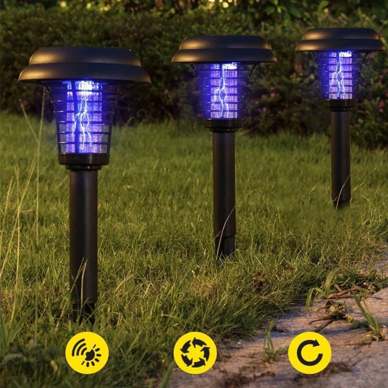 Solar Mosquito Zapper Lamp Stake