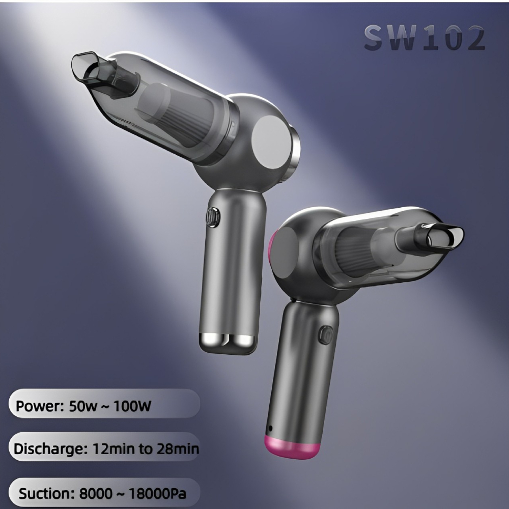 Welnax™ Powerful 6 in 1 Wireless Vacuum Cleaner for Car