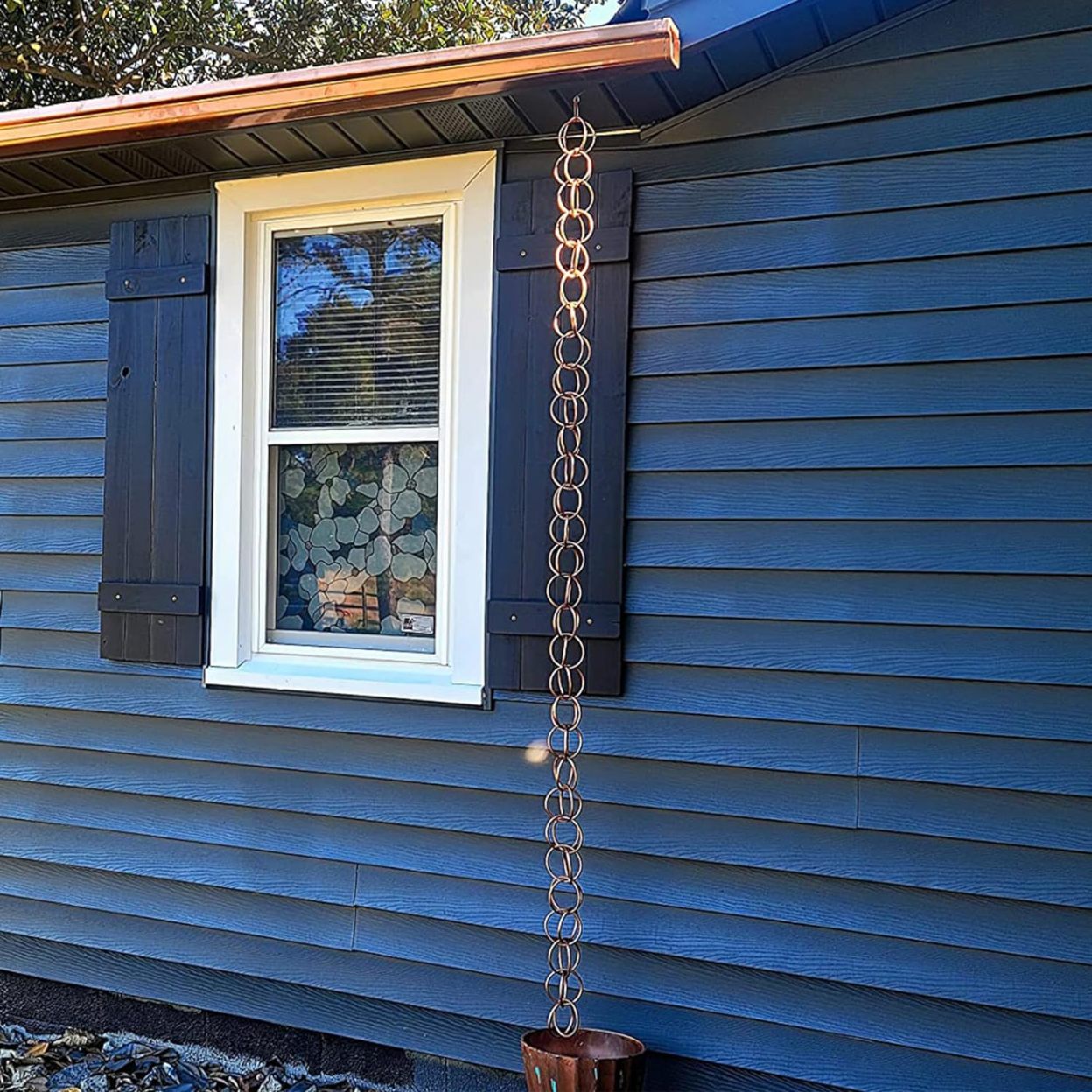 Decorative Rain Chains Replacement Downspout for Gutters