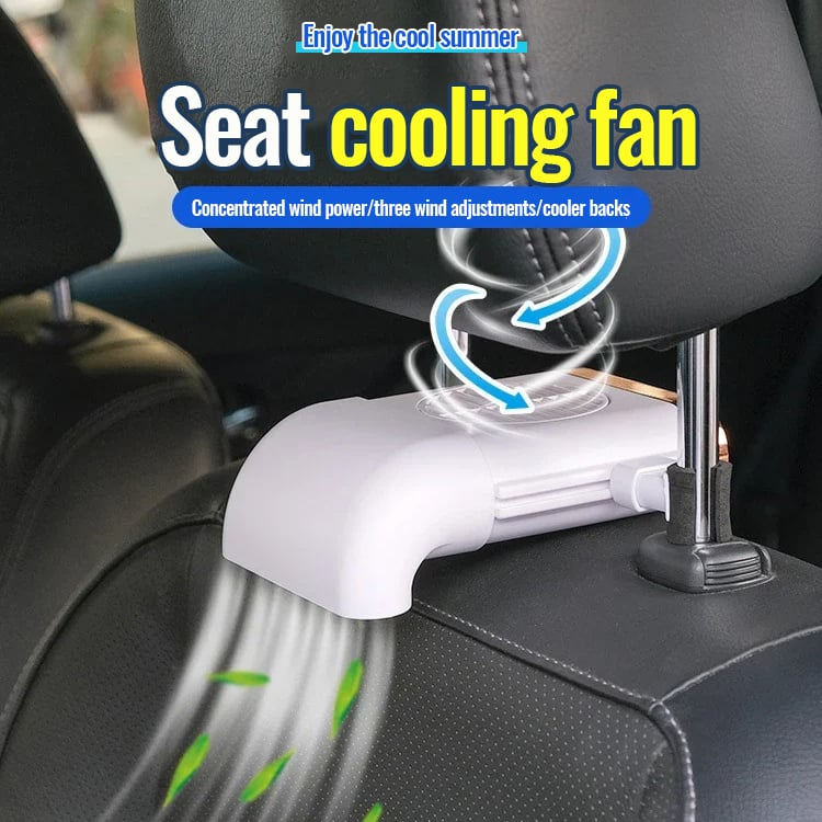 3-Speeds Car Seat Cooling Fan