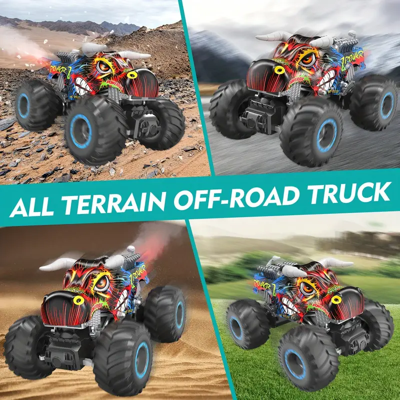 High speed cross-country Remote Control Monster Trucks