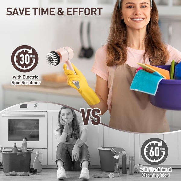 Electric Cleaning Brush for Kitchen