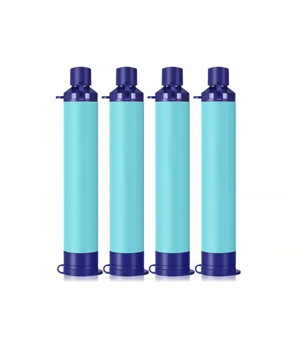 Personal Straw Water Filter for Camping, Hiking, Survival, Emergency, Travel