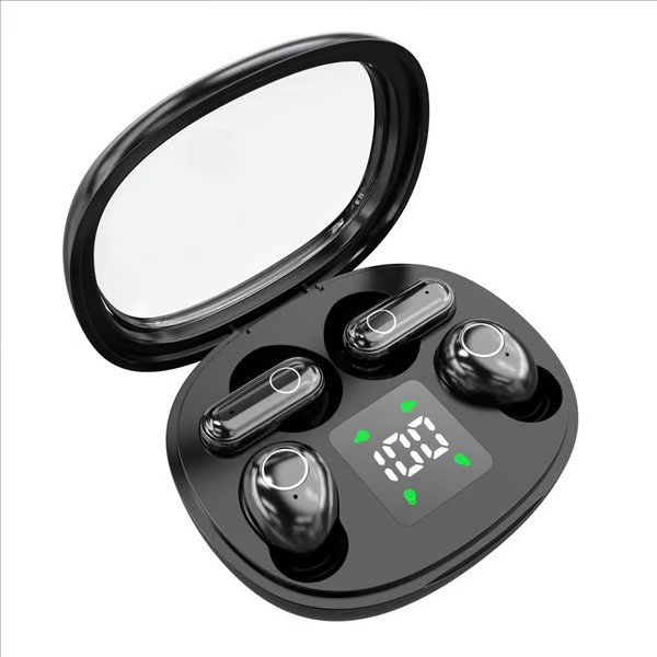 2 Pairs Wireless Bluetooth Headphones，Tiny Size Invisible Earbuds，Waterproof Headsets，With Mic，Sleep and Sports Earphones Set