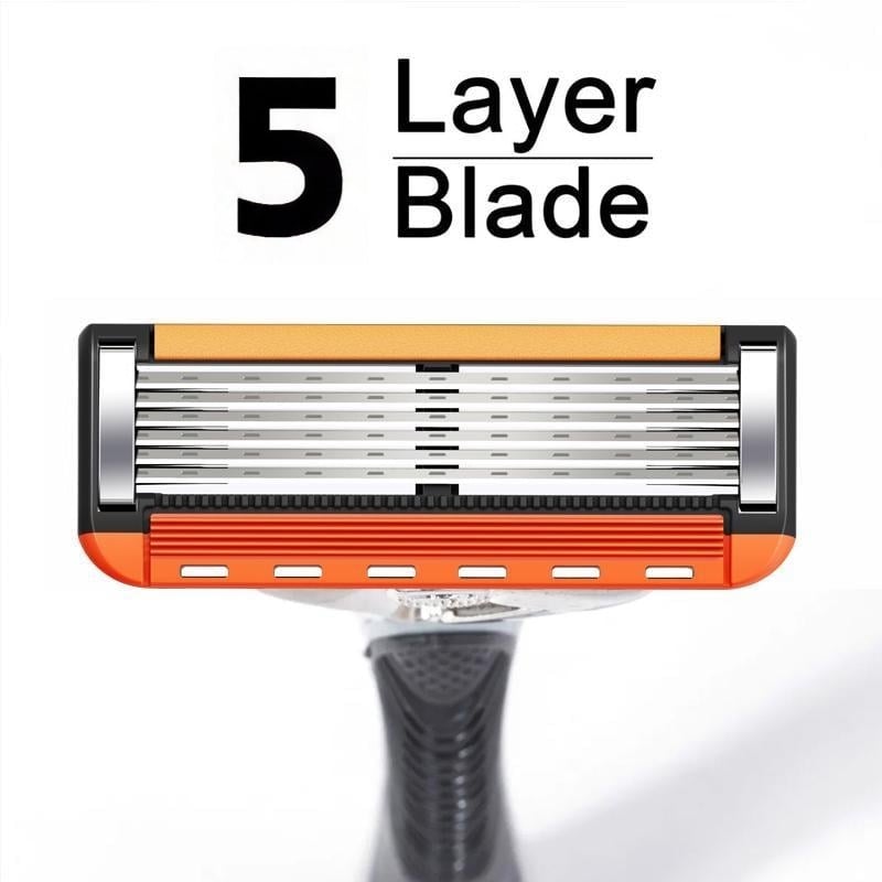 ✨ULTIMATE 48-PACK Men's Razor Blades ⚡ FREE Handle Included!