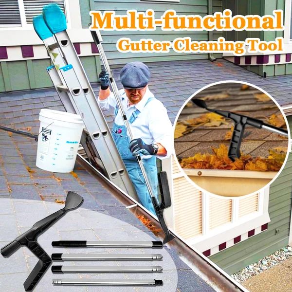 🔥HOT SALE - Multi-functional Gutter Cleaning Tool