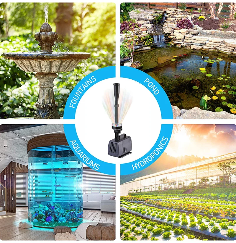 2024 HOT SALE✨Garden Fountain Pump