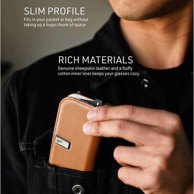 Lens Jacket: A Slim, Innovative Glasses Case