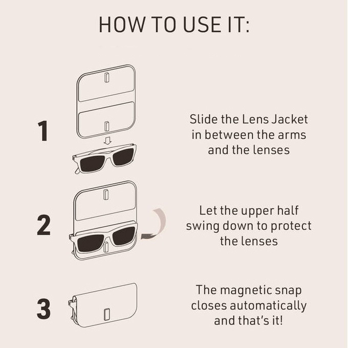 Lens Jacket: A Slim, Innovative Glasses Case