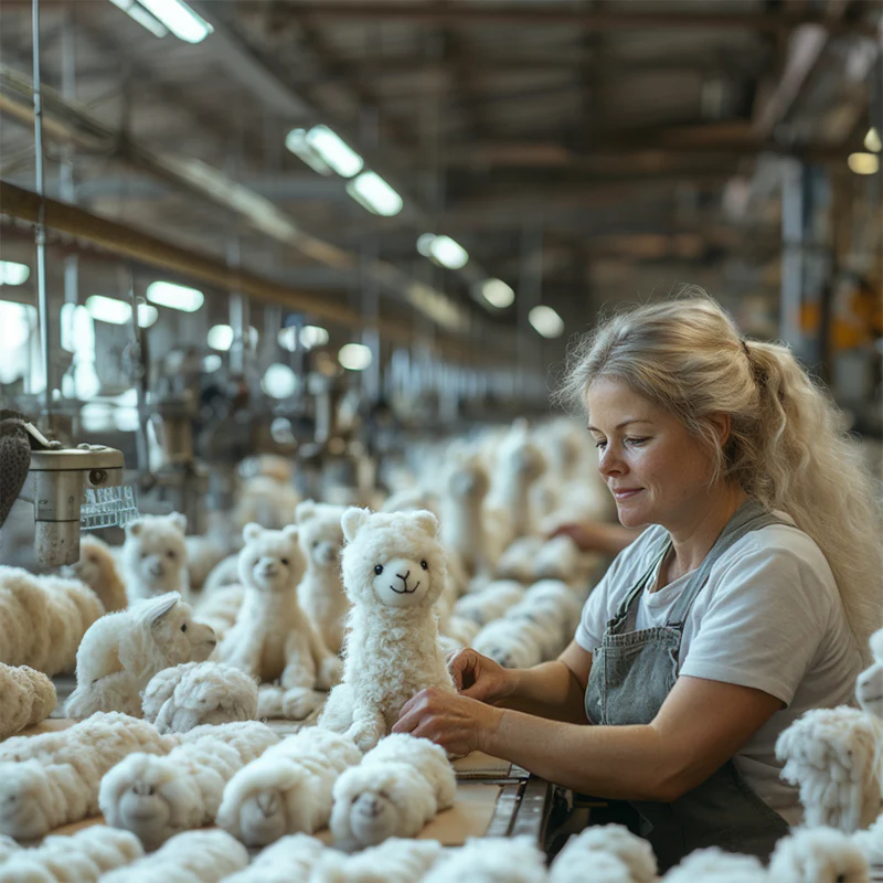 🦙My Cuddly Robot Alpaca💕It Walks, Wiggles and Responds to Touch!