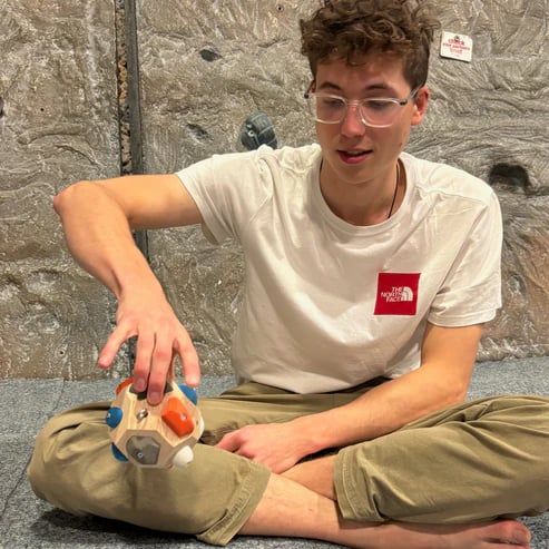 🔥Last Day 50% OFF🧗‍♀️Handcrafted Boulder Block - Build Strength and Precision