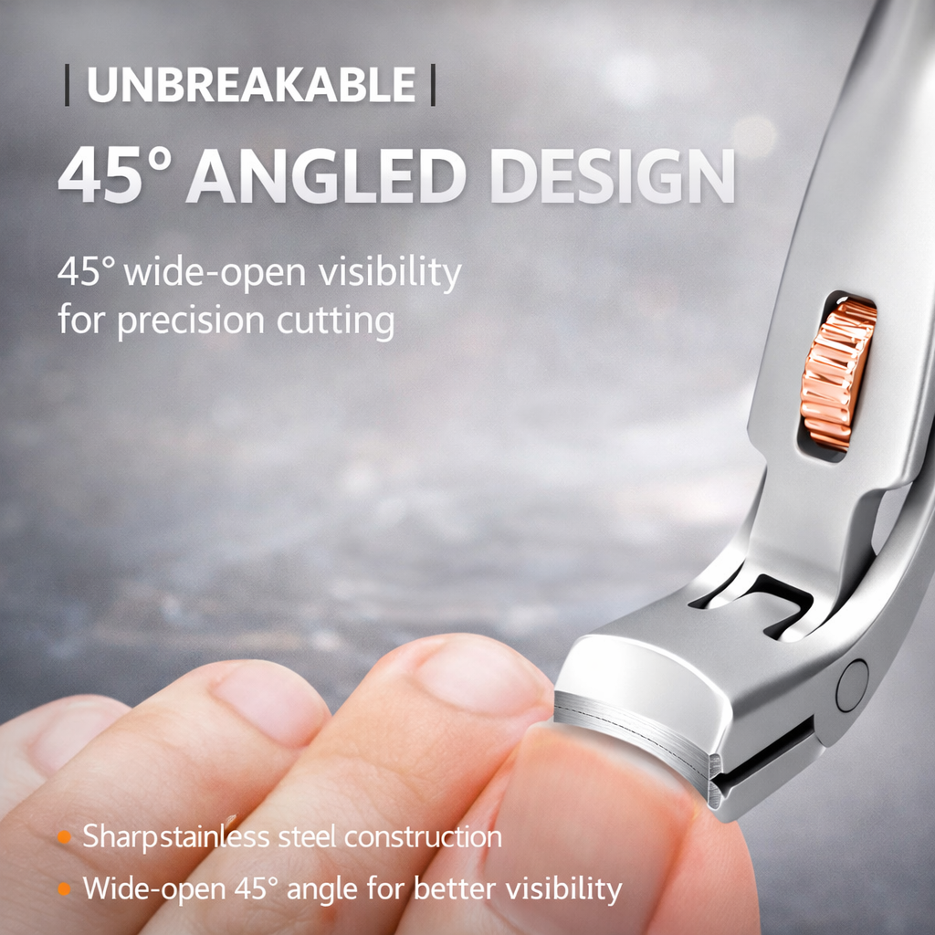 Heavy-Duty Safety Nail Clipper – Easy Trimming for Seniors