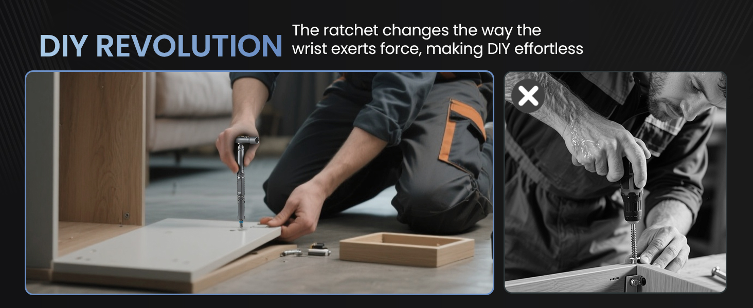 VMAN ratchet screwdriver set