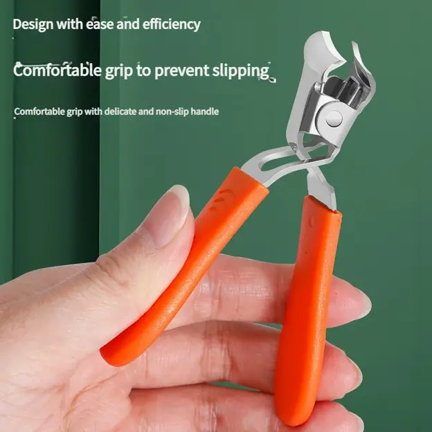Enlarged And Widened Oblique Nail Clippers