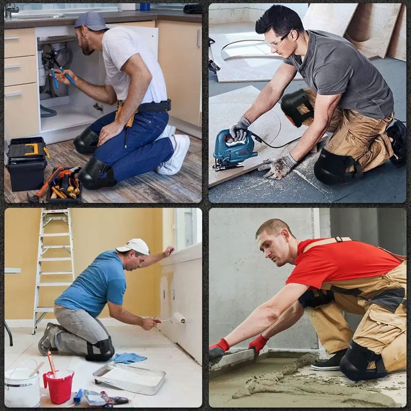 🔥 Knee Pads for Work install Extra Gel For Construction Tiling