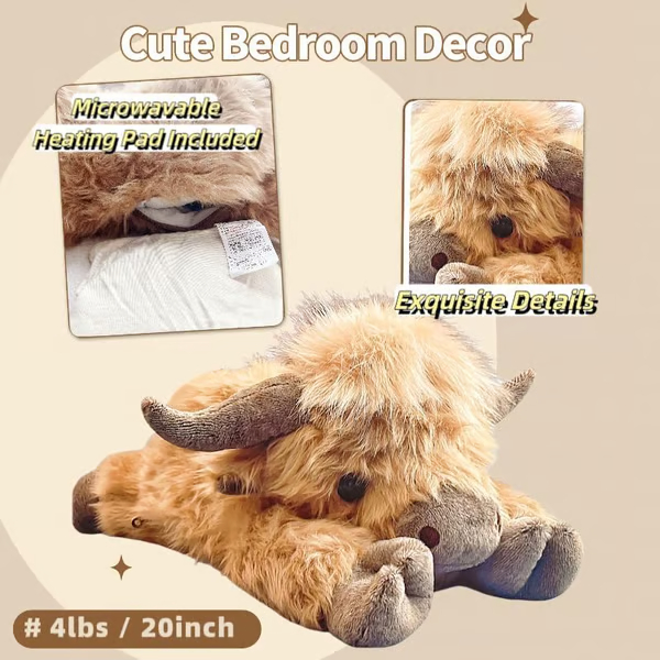 🔥HOT SALE 49% OFF🐮Highland Cow Plush