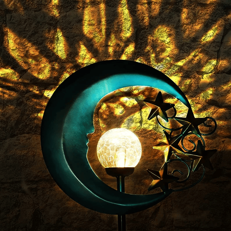 Decorative Moon Lamp - Solar Lights