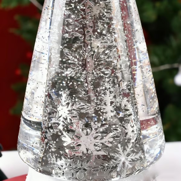 🔥Christmas Snowflake Light-Up Tree Ornament