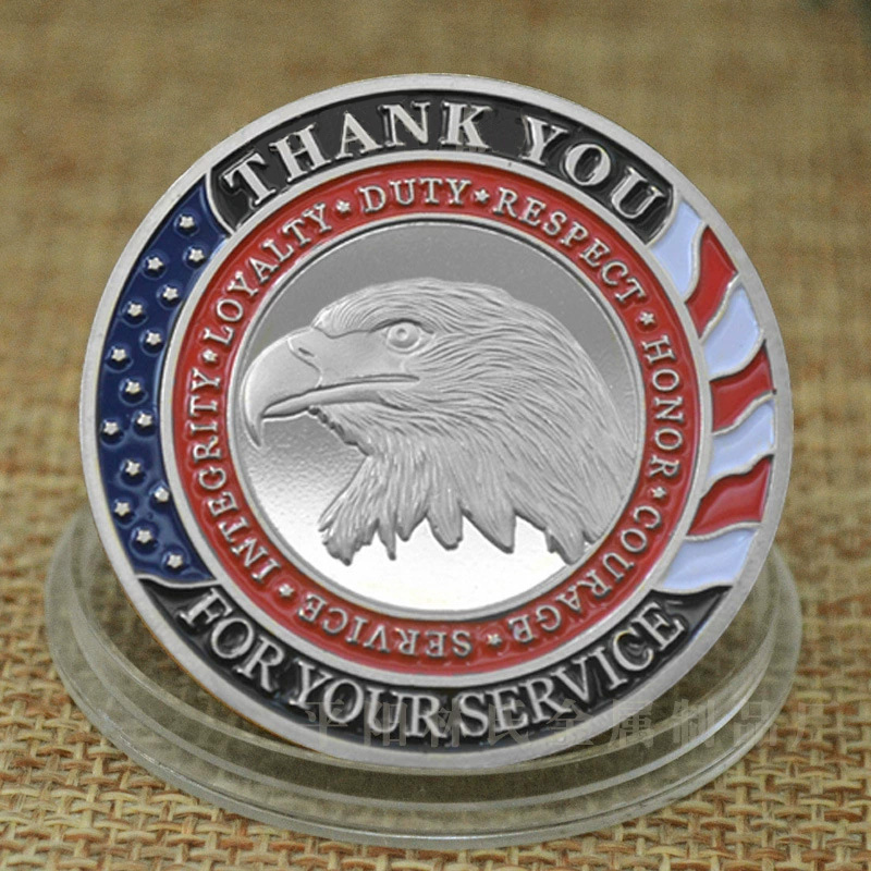U.S. Military Challenge Coin - Thank You For Our Freedom Coin