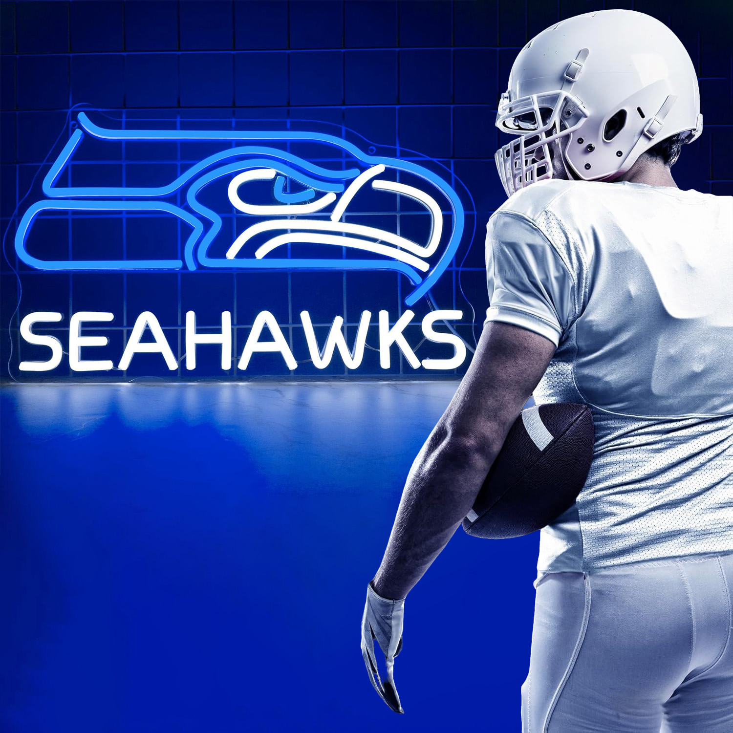 Football Team Neon Sign