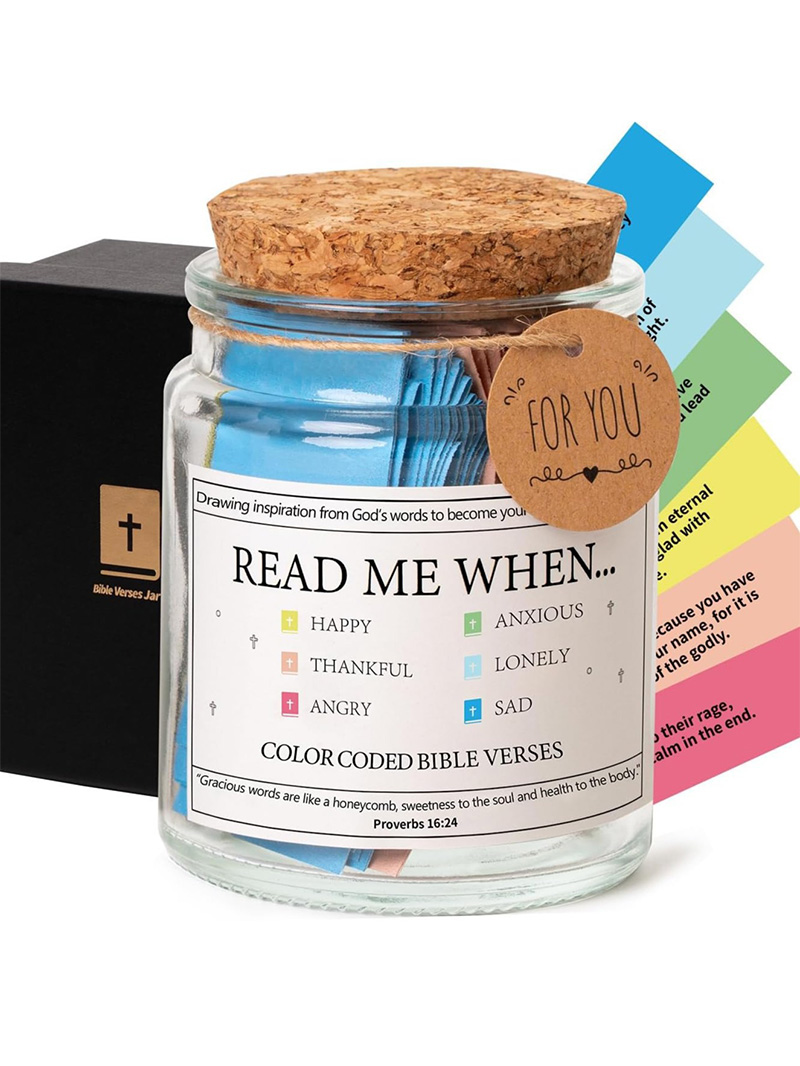 🌟Guide Your Life: The Hope Jar Bible Verses