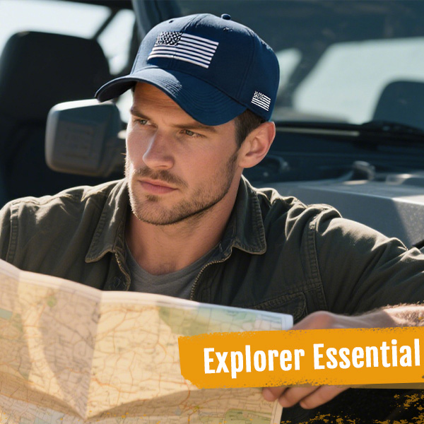 American Flag Baseball Cap for Men & Women