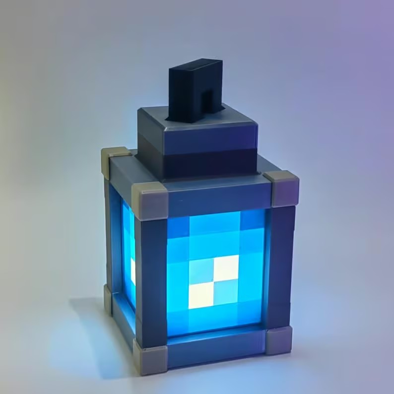 🔥Summer Sale 49% OFF - Pixelated Night Light Lantern