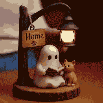 🔥Last Day 49% OFF🔥- Cute Ghost Reading Lantern - BOO!