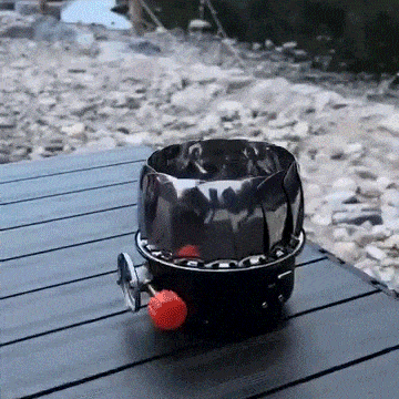 Portable Stainless Steel Gas Stove for Outdoor Camping