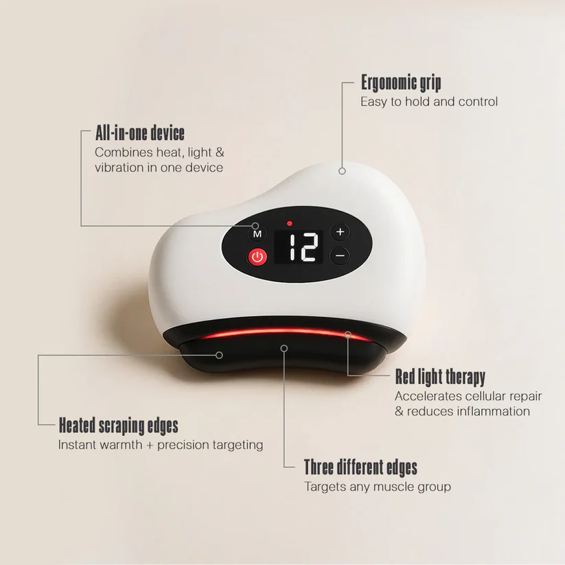 Electric Vibrating Scraping Board Can Relieve Pain Such As Fasciitis