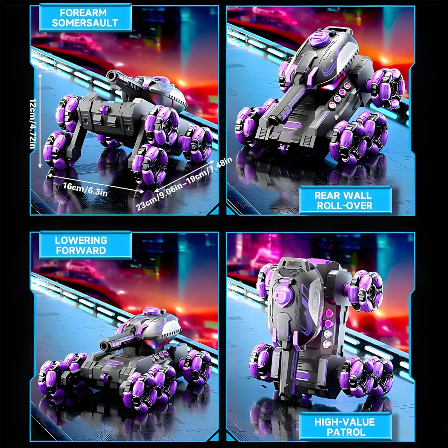 Gesture Sensor RC Tank Toy