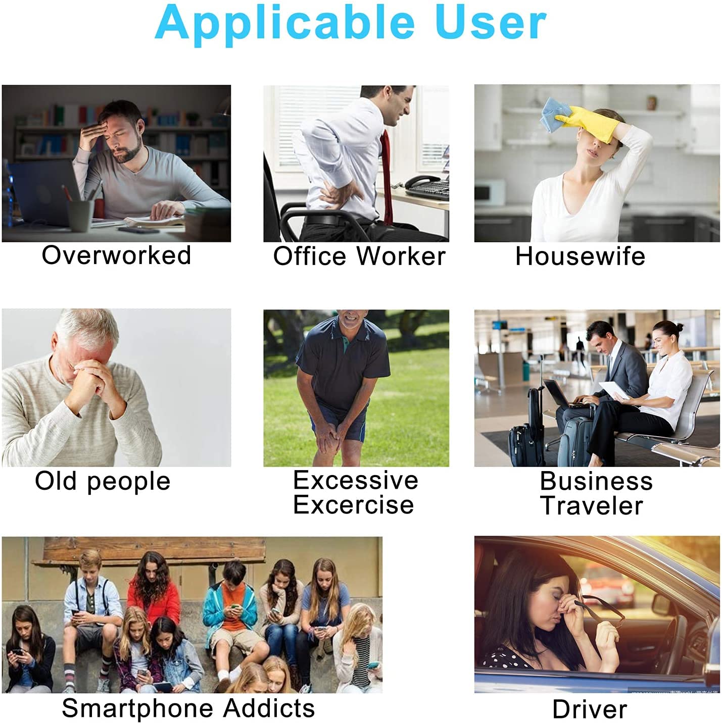 Electronic Pulse Massager Muscle Massager