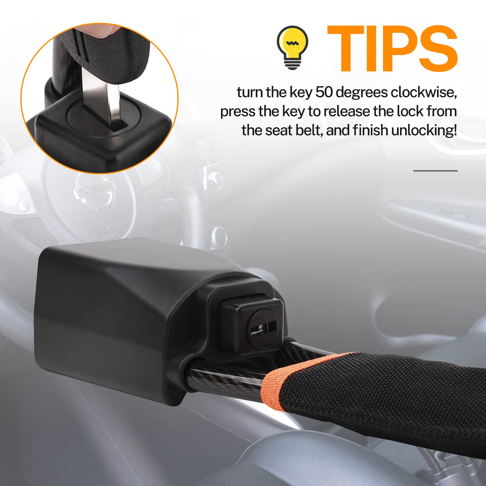 Security Anti Theft Car Locks Devices 