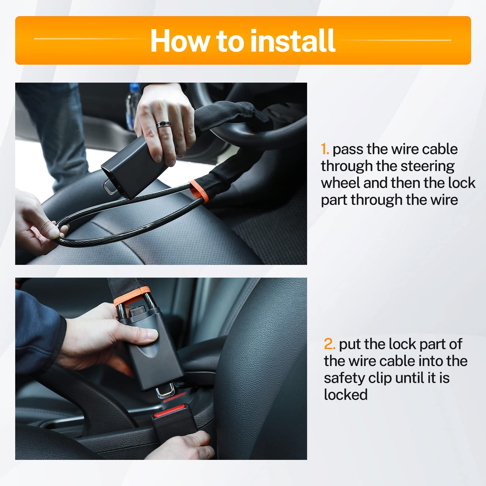 Security Anti Theft Car Locks Devices 